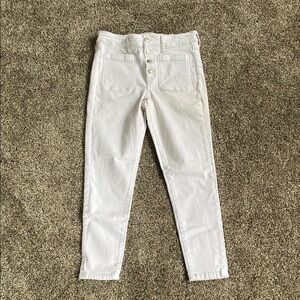 AE high rise jegging cropped jeans